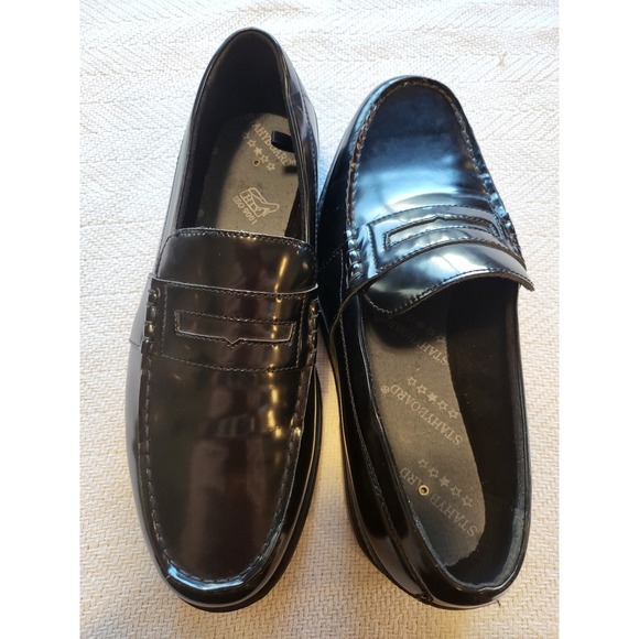 Nunn Bush Loafers Dress Shoes Slip On Comfort Classic Black Mens Size - Picture 6 of 8